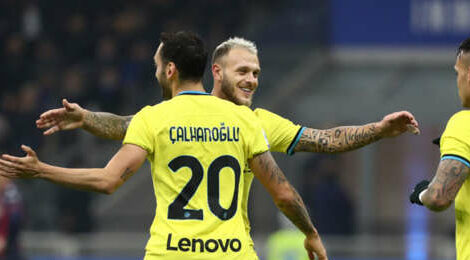 Inter a valanga: 6-1 al Bologna.  Inzaghi esulta “Con la Juve sconfitta che brucia, rincorsa possibile”