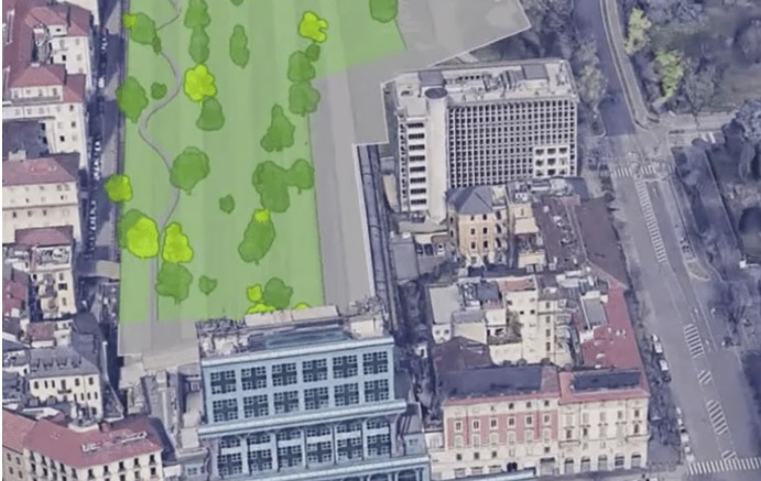 Milano – Un parco da 30 mila metri quadri sopra i binari. Poi abitazioni e negozi: nasce il nuovo quartiere in centro