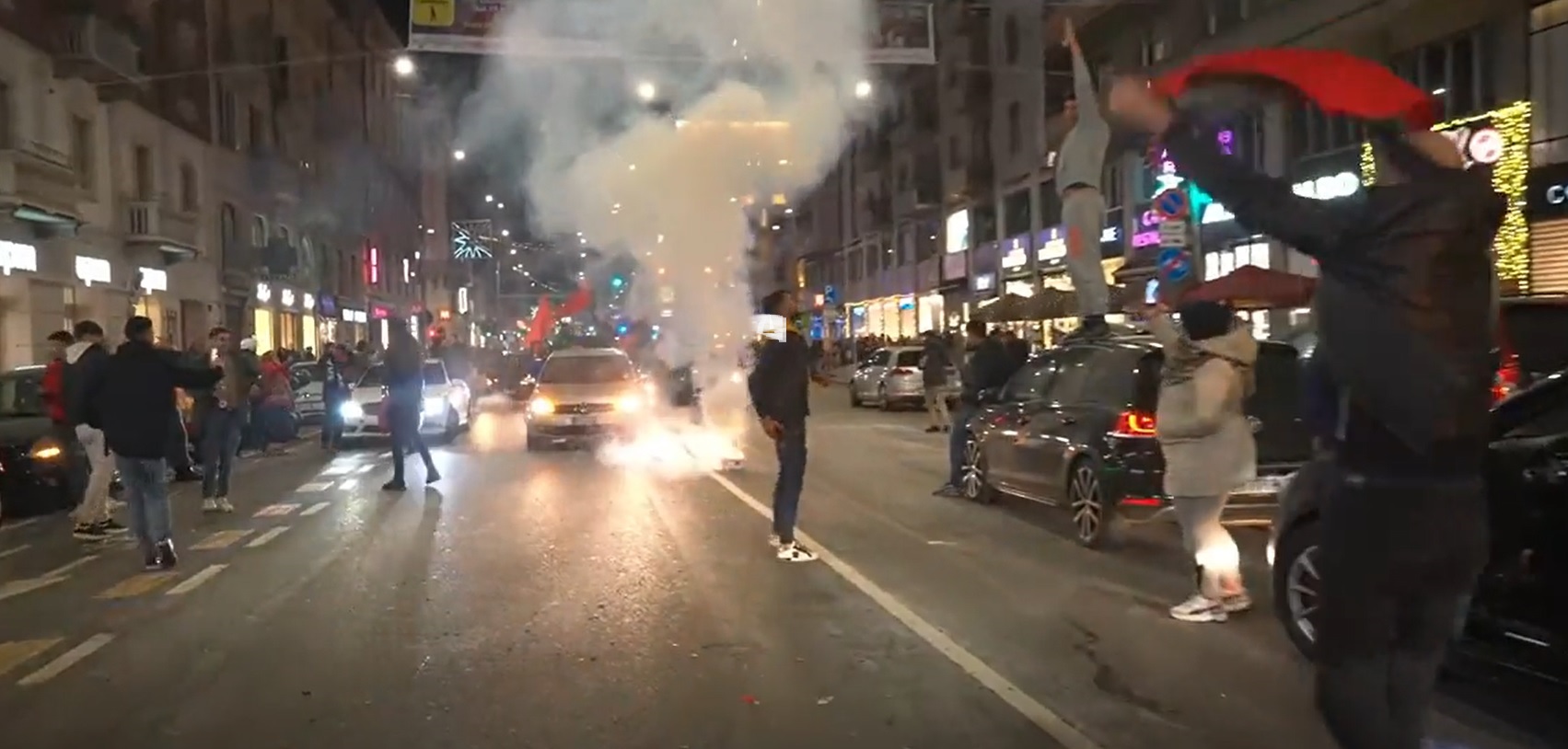 Milano – Trionfo Marocco, festa con rissa in città: un accoltellato