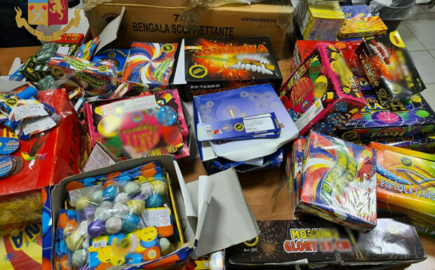 Milano – Ancora un maxi sequestro di botti illegali – Cinesi li nascondevano in lavanderia. L’intervento della Polizia