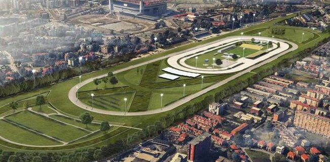 Milano – Catena umana a San Siro per gridare. “No al nuovo stadio”