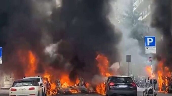Milano – Tragedia sfiorata: esplode un camion in centro, ci sono feriti: “Escludiamo pista terroristica”