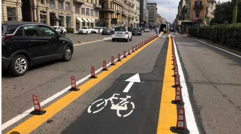 Milano avrà nuovi km di piste ciclabili – In arrivo un finanziamento di 400mila dollari da Bloomberg. Ecco il progetto