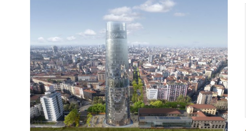 A Milano parte la costruzione di un nuovo grattacielo: alto 145 metri, con un giardino al 20esimo piano. “Sarà il Faro della città”. Ecco dove