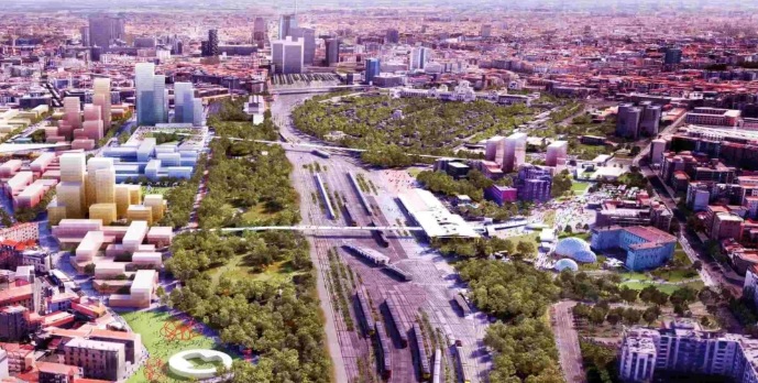 Milano- Lo Scalo Farini cambia volto. Più verde e sostenibile, ecco il grande progetto per tutta la zona
