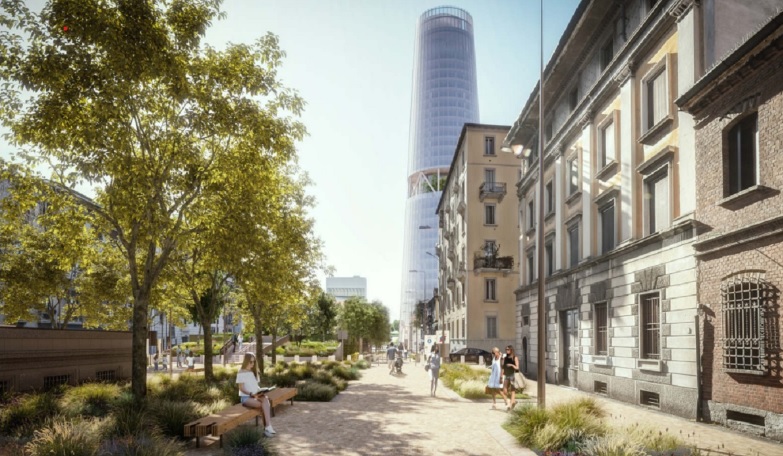 A Milano un nuovo quartiere: rinasce l’area di piazza Trento. Spazi verdi, piste ciclabili e marciapiedi