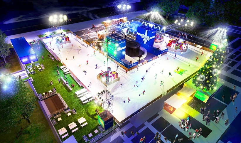 A Milano una mega pista di pattinaggio alla Stazione Centrale – “E’ la più grande pista di pattinaggio all’aperto di sempre”