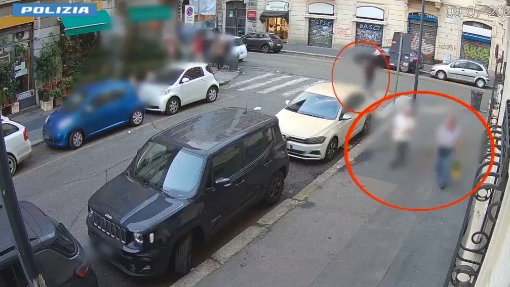 Orrore a Milano – Prende a pugni e rapina coppia di 80 anni in strada: arrestato