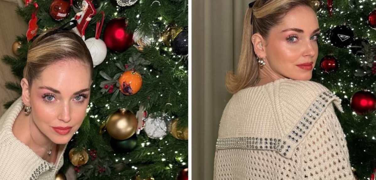 Chiara Ferragni fa l’albero di Natale e ci “infila” dentro Fedez –  “Per i bimbi questo e altro”