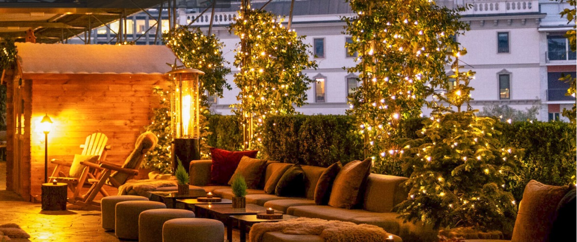 Milano – Nel cuore della città una “magica” Terrazza che si trasforma in Bosco d’Inverno: ecco dove