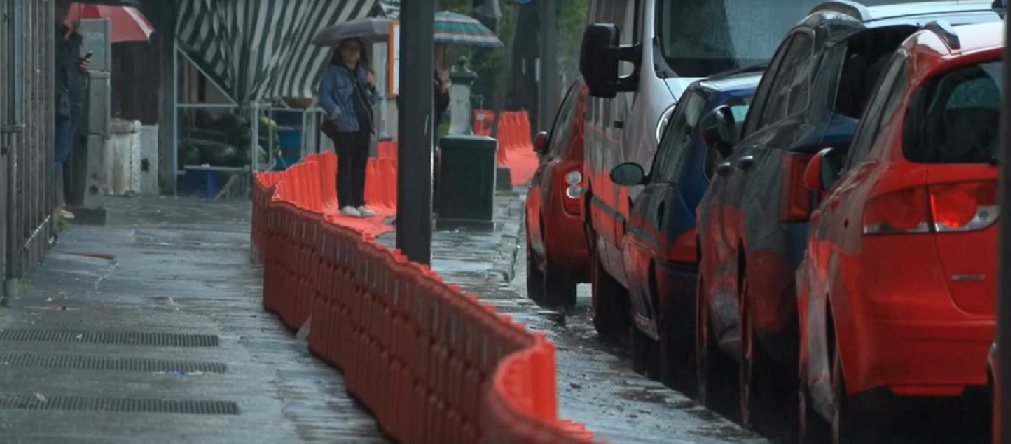 Milano – Maltempo: per la prima volta installate le barriere mobili a Ponte Lambro “Proteggiamo il quartiere”