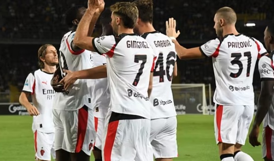 Milan, prima vittoria di Allegri – Modric disegna calcio, superato il Lecce