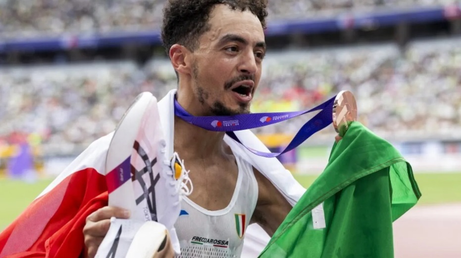 Milano – Splendido Bronzo per l’ingegnere milanese Aouani ai Mondiali: “Sono orgogliosamente italiano e milanese di Ponte Lambro”