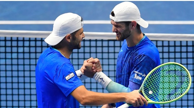 Gli azzurri Bolelli e Vavassori nella storia! Vincono ancora, per la prima volta italiani in semifinale nel doppio alle Atp Finals