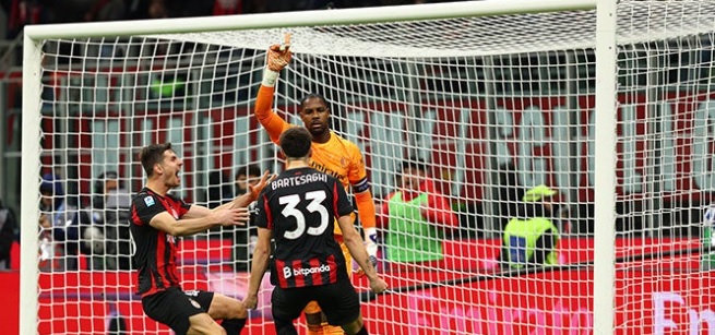 Bellissimo e folle Milan- Roma. Maignan eroe, i Rossoneri vincono e volano al secondo posto