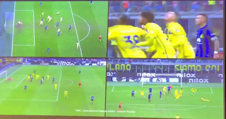 Inter-Verona: “Ma fischia, santo cielo!” Ecco uno dei video nel mirino degli investigatori. Il caso VAR