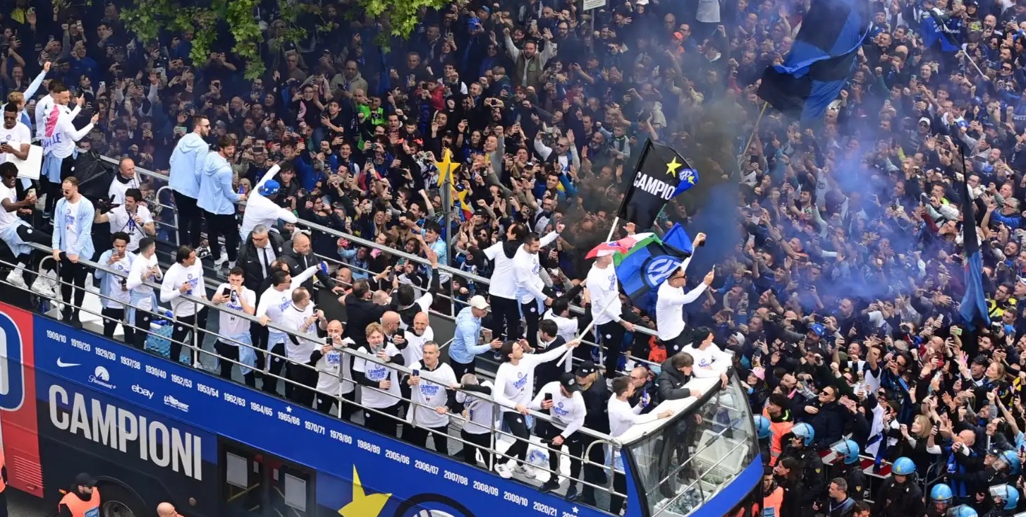 Milano – Domani la grande festa Scudetto dell’Inter: bus scoperto nel cuore della città, poi lo show finale INFO