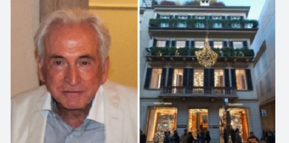 Milano- Il fondatore delle ‘Tre Marie’ cede il suo ricco impero al nipote, prima del testamento. Anche il palazzo di Via Montenapoleone