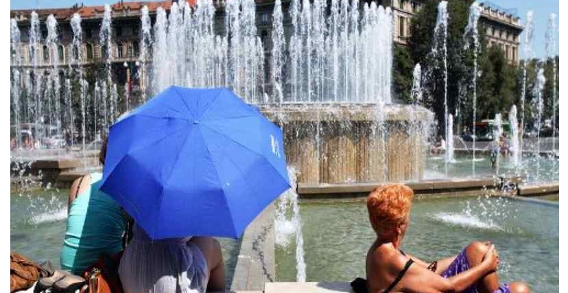 A Milano il caldo aumenterà ancora – Colpa dell”ondata africana’: notti roventi fino a 28 gradi e termometro vicino ai 40 gradi. Le previsioni